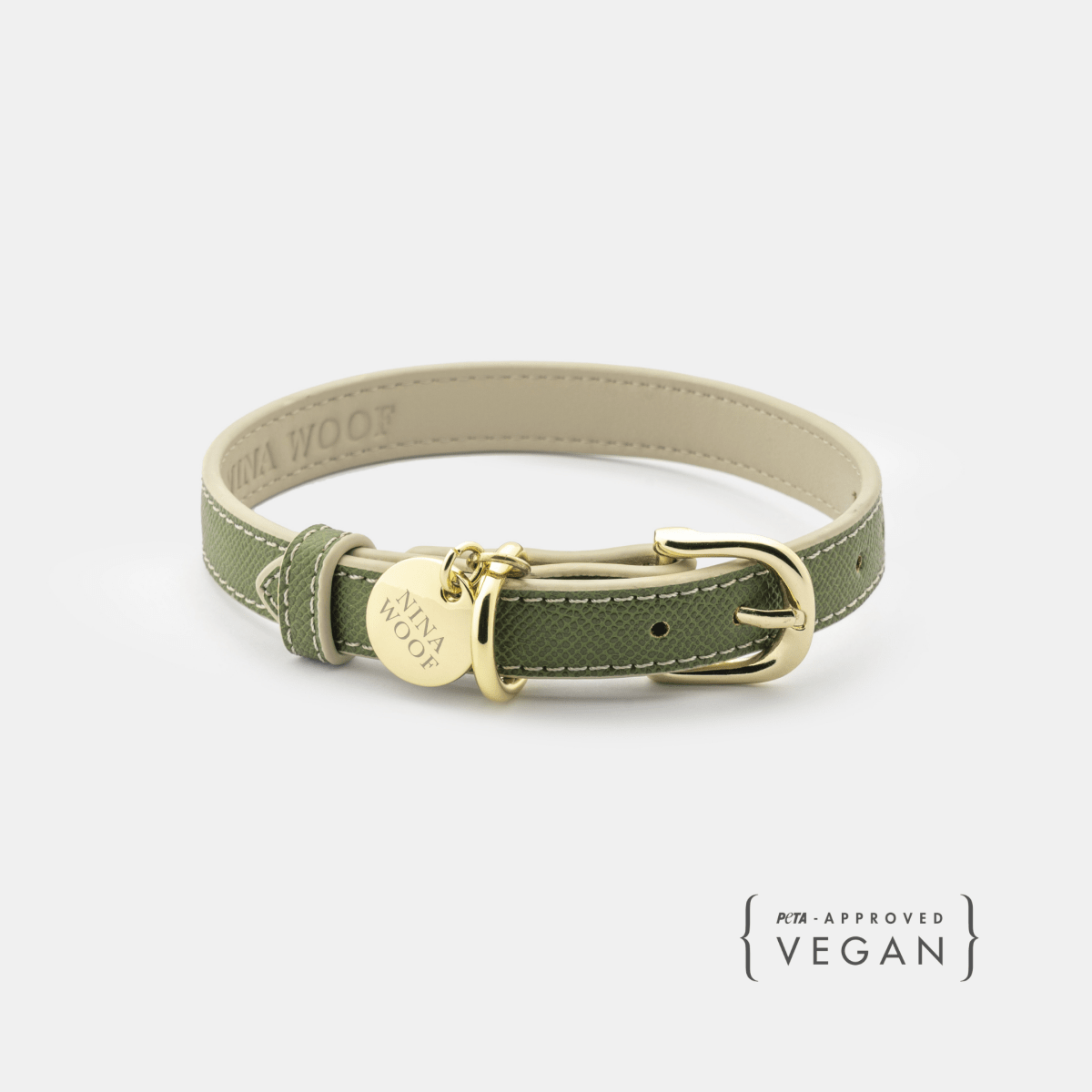 Nina Woof Copenhagen Dog Collar – Vegan Leather
