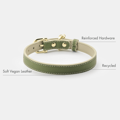 Nina Woof Copenhagen Dog Collar – Vegan Leather