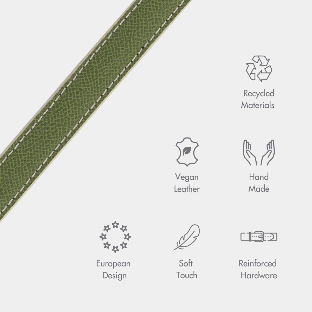 Nina Woof Copenhagen Dog Collar – Vegan Leather