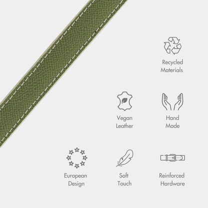 Nina Woof Copenhagen Dog Collar – Vegan Leather