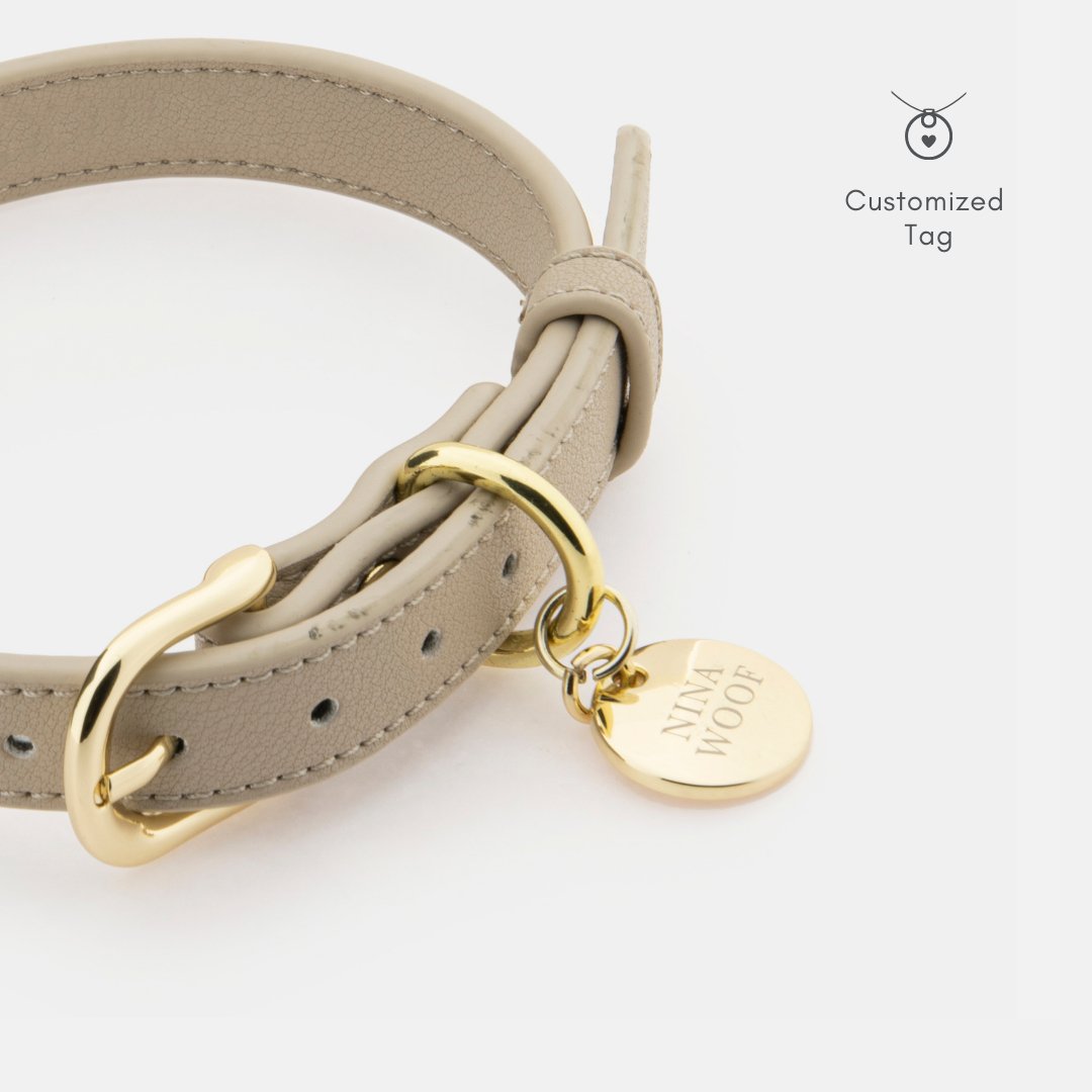 Nina Woof Copenhagen Dog Collar – Vegan Leather