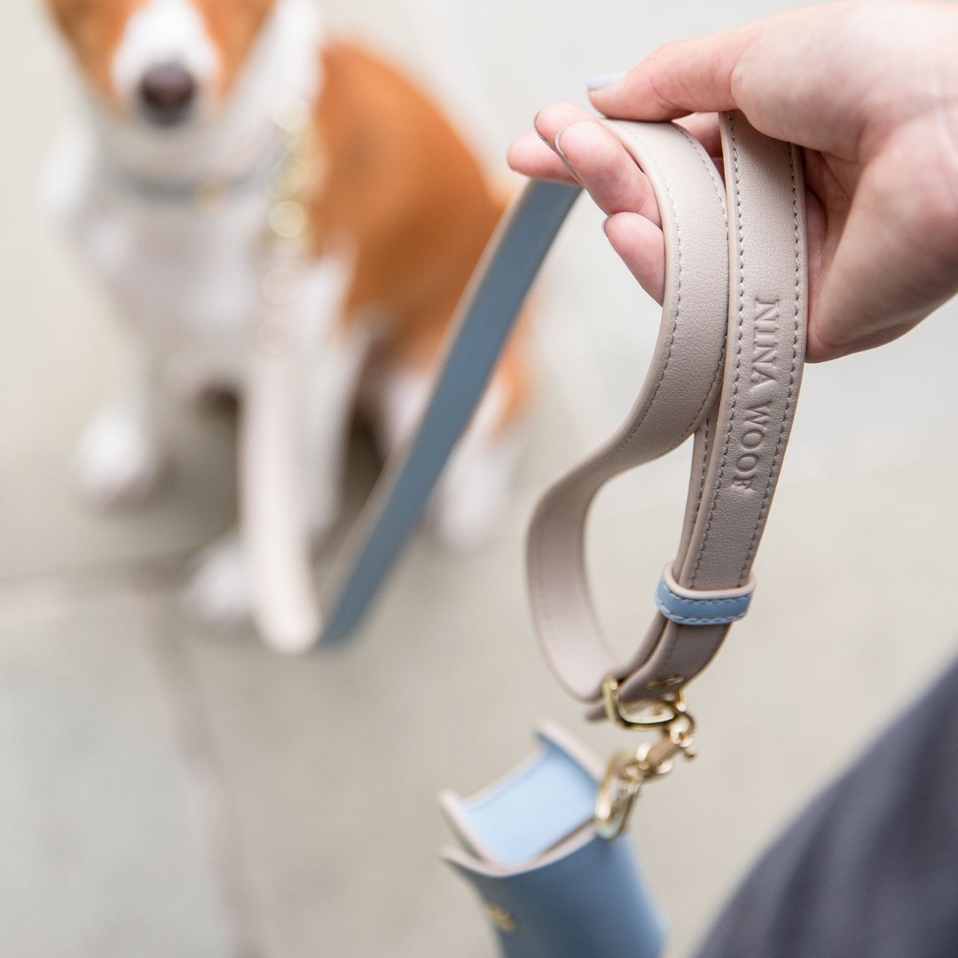 Nina Woof Cupertino Dog Leash – Vegan Leather, 4ft