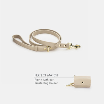 Nina Woof Vegan Leather Dog Leash – 4ft