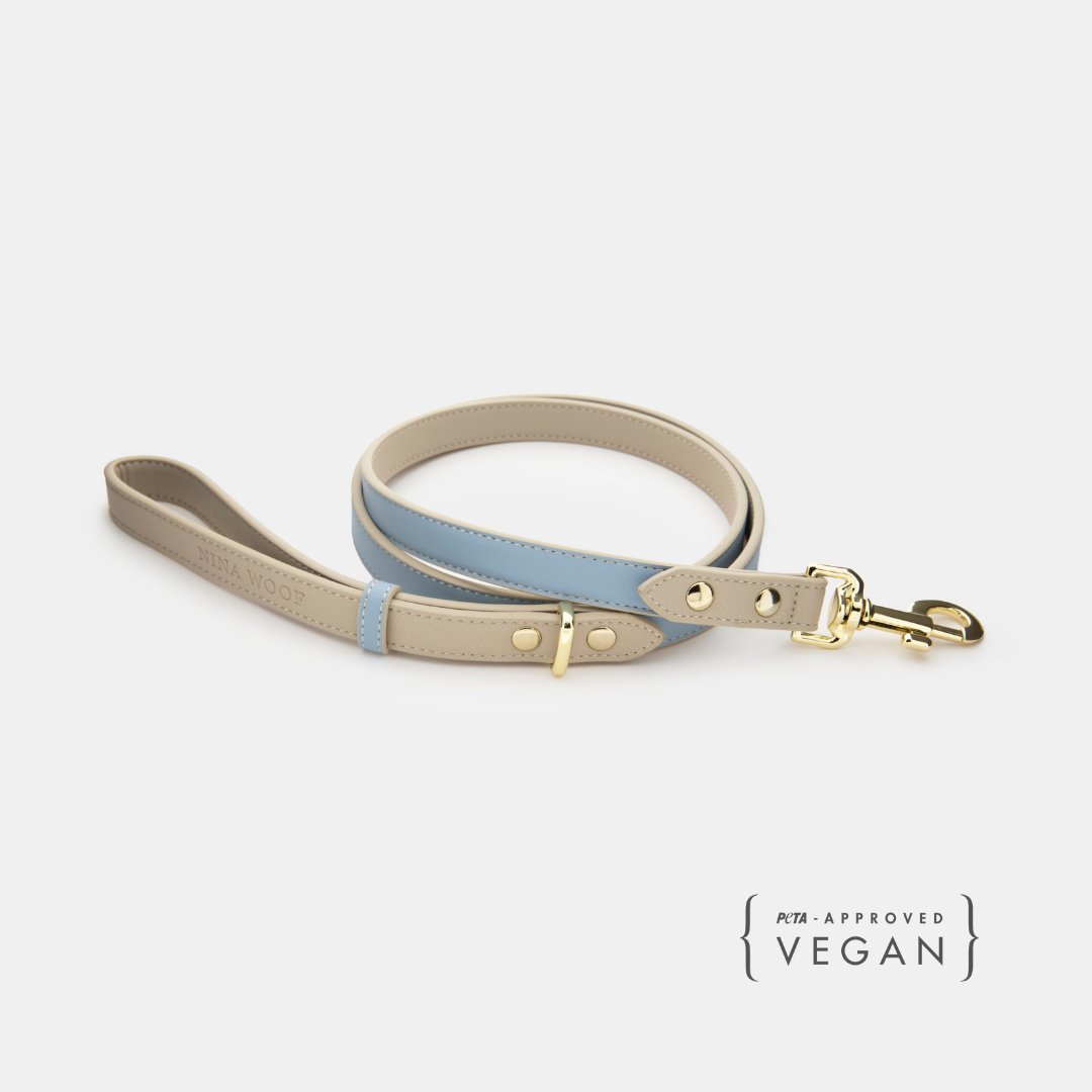 Nina Woof Cupertino Dog Leash – Vegan Leather, 4ft
