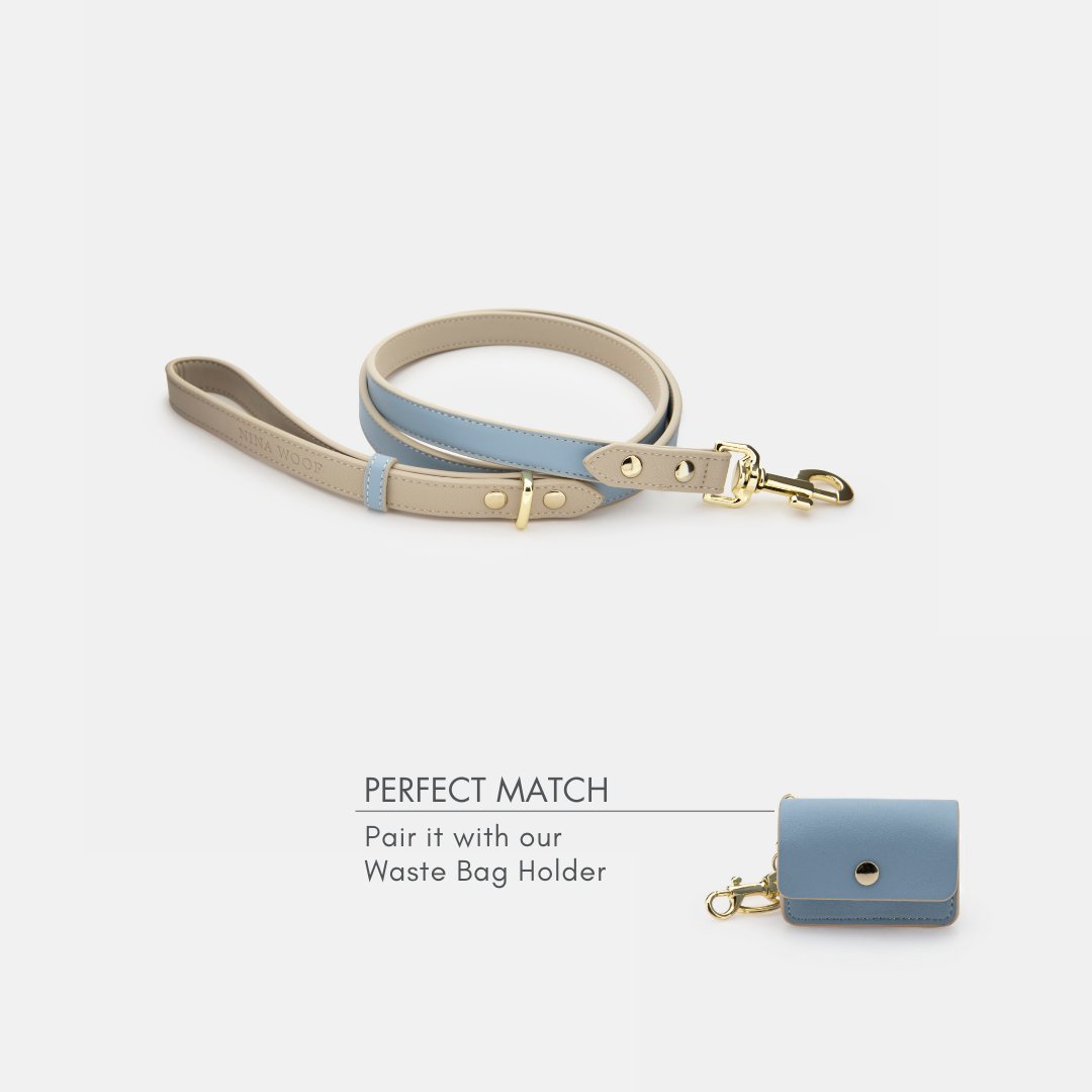 Nina Woof Cupertino Dog Leash – Vegan Leather, 4ft