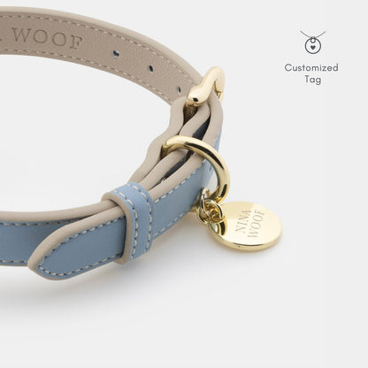 Nina Woof Cupertino AirTag Dog Collar – Vegan Leather