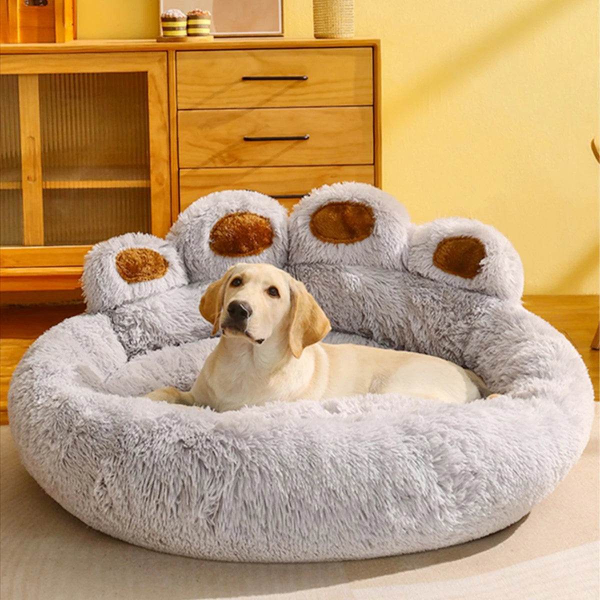 Big Paw Plush Pet Sofa Bed
