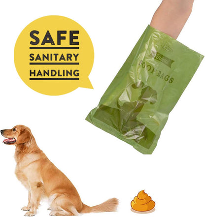 Biodegradable Scented Dog Poop Bags – Leak-Proof Pet Waste Bags with Dispenser, 18 Rolls, 450 Count