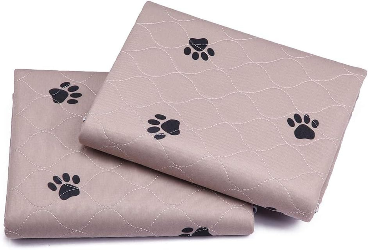 SincoPet Washable Dog Pee Pads – Reusable Waterproof Pet Training Pads with Puppy Grooming Gloves