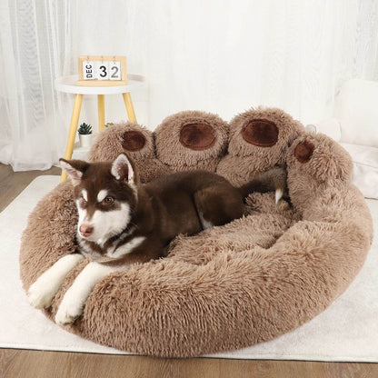 Big Paw Plush Pet Sofa Bed