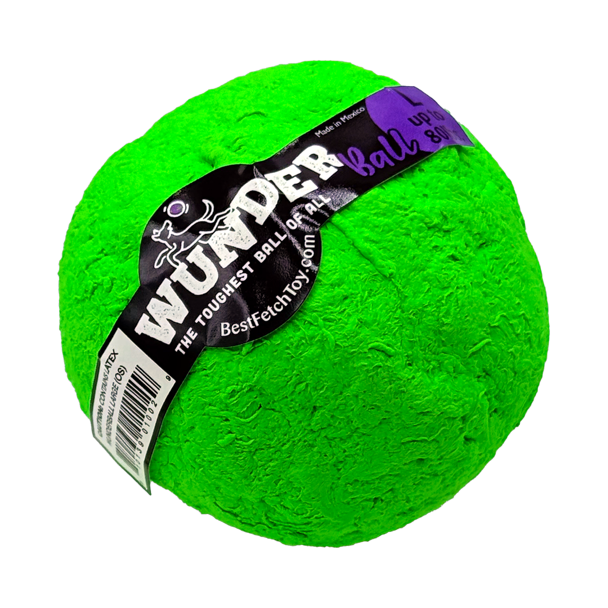 WUNDERball Fetch Toy – Natural Rubber Dog Ball