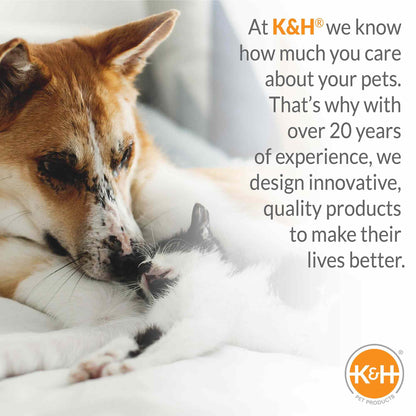 K&H Original Bolster Elevated Pet Cot – Indoor/Outdoor Cooling Pet Bed