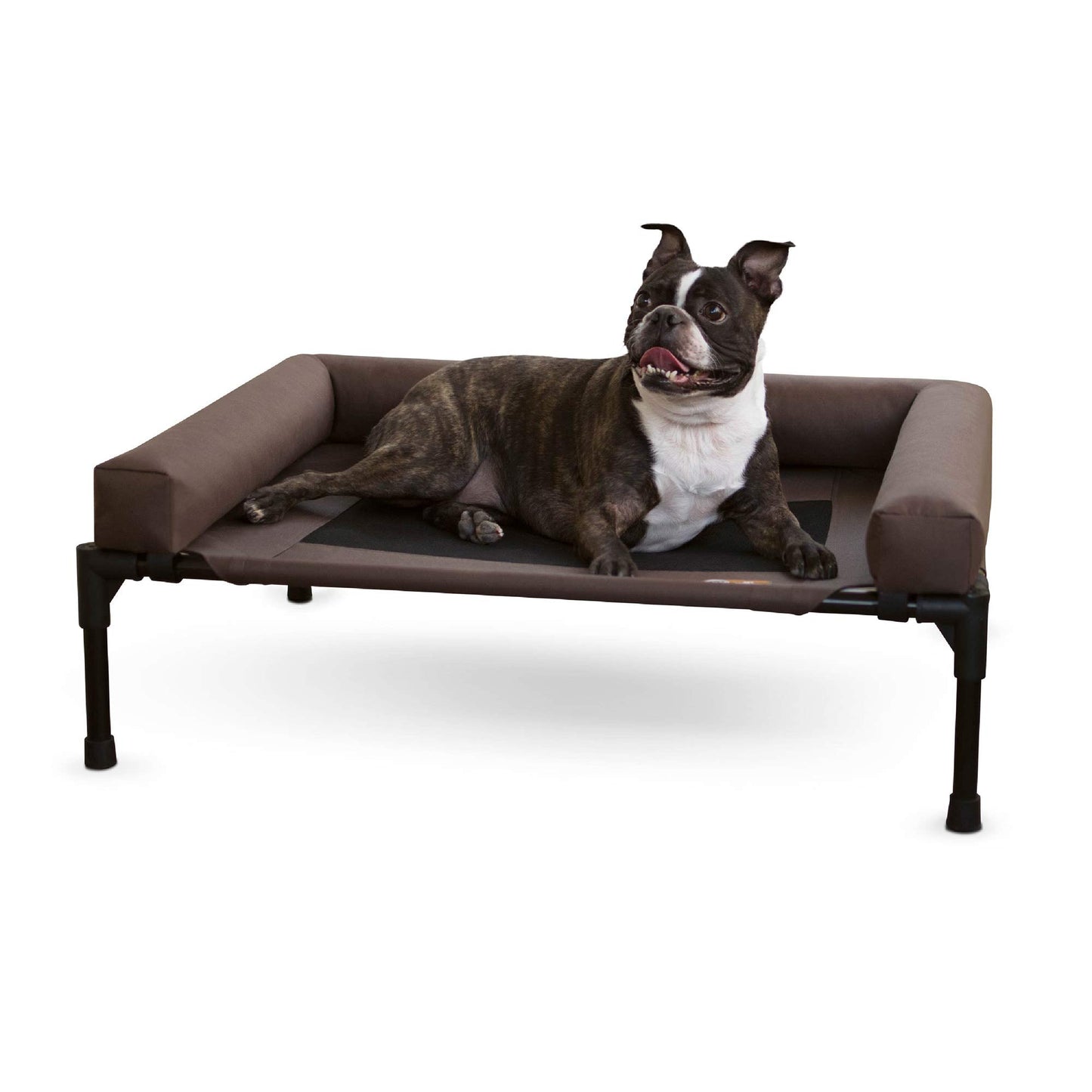 K&H Original Bolster Elevated Pet Cot – Indoor/Outdoor Cooling Pet Bed