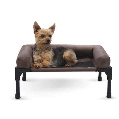 K&H Original Bolster Elevated Pet Cot – Indoor/Outdoor Cooling Pet Bed