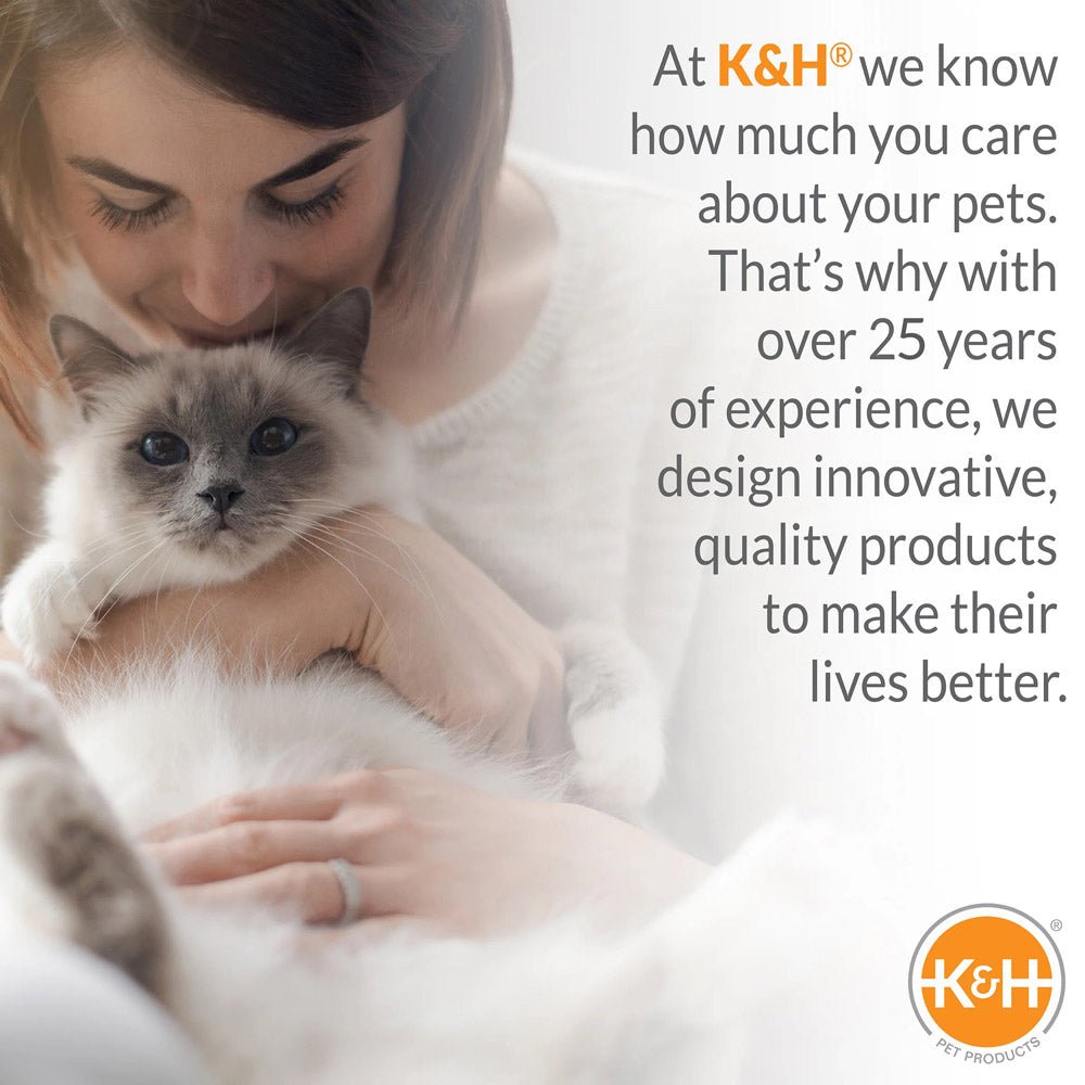 K&H Thermo-Kitty Heated Cat Mat – Indoor Warming Bed