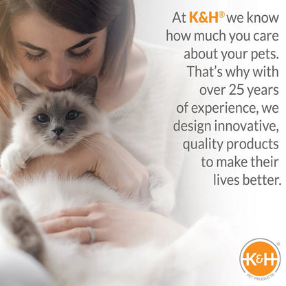K&H Thermo-Kitty Heated Cat Tunnel – Heated Cat Bed & Play Tunnel