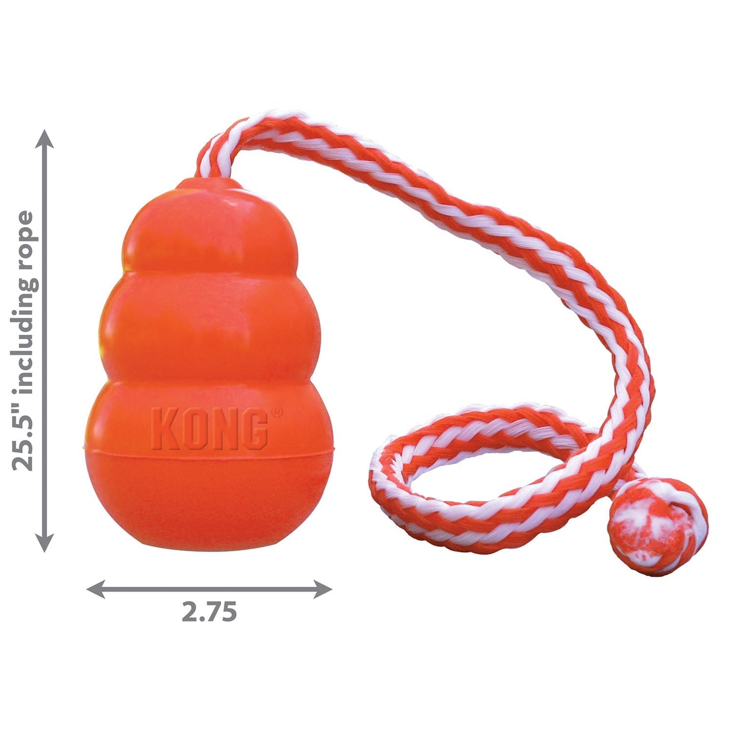KONG Aqua Floating Dog Toy – Water Fetch Toy with Rope
