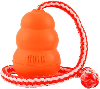 KONG Aqua Floating Dog Toy – Water Fetch Toy with Rope