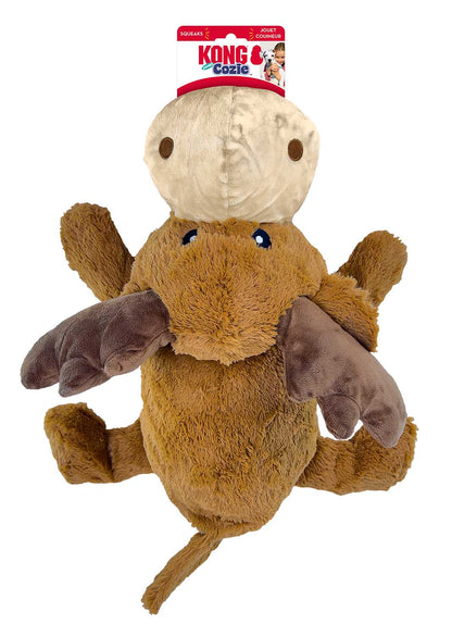 KONG Cozie Jumbo Marvin – XL Plush Moose Dog Toy