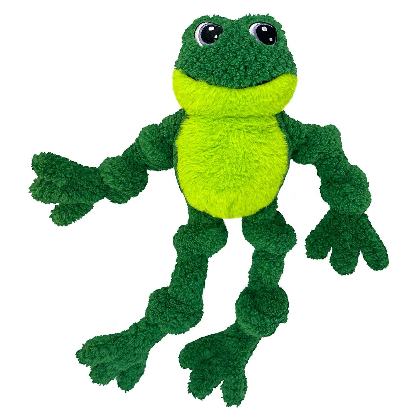 KONG Knots Frog – Large/XLarge Plush Rope Dog Toy