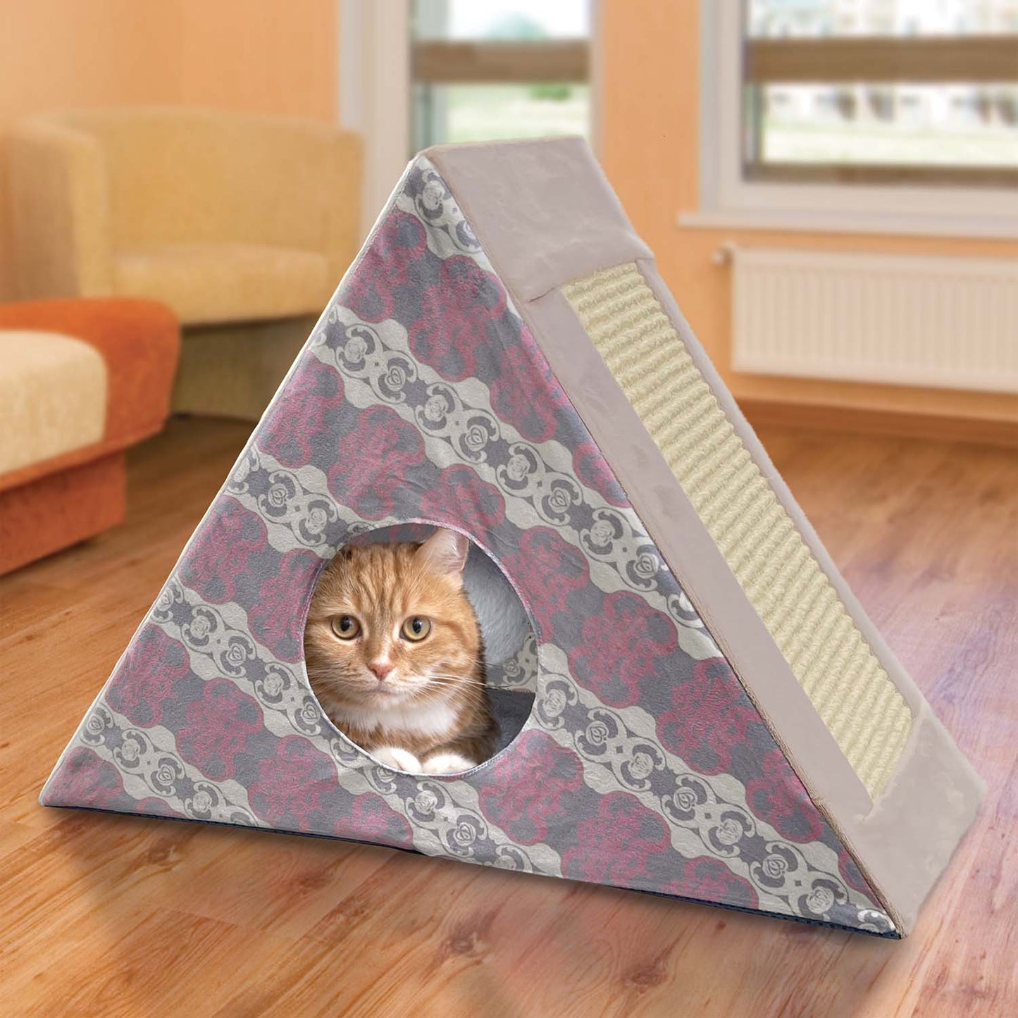 KONG Play Spaces Zen Den – Foldable Cat Hideaway