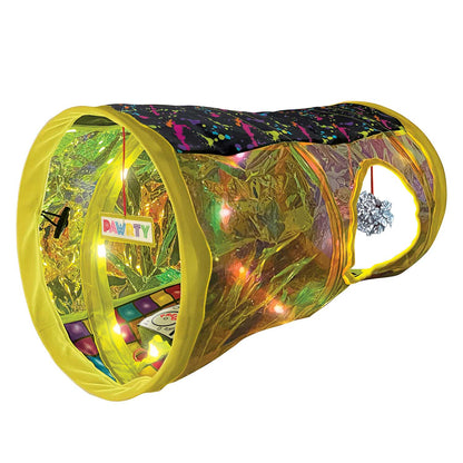 KONG Play Spaces Rave Cave – Interactive Cat Tunnel Toy