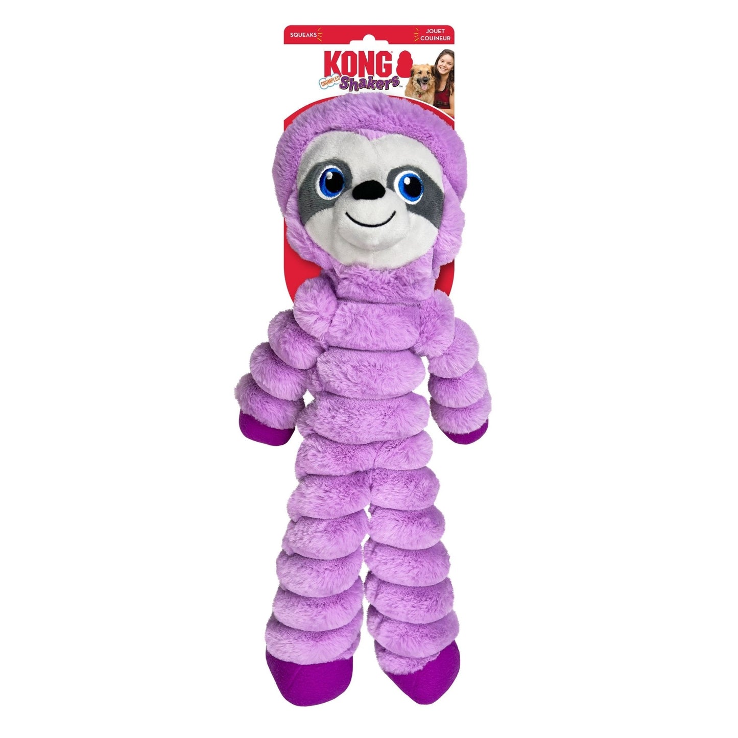 KONG Shakers Crumples – Jumbo Plush Dog Toy