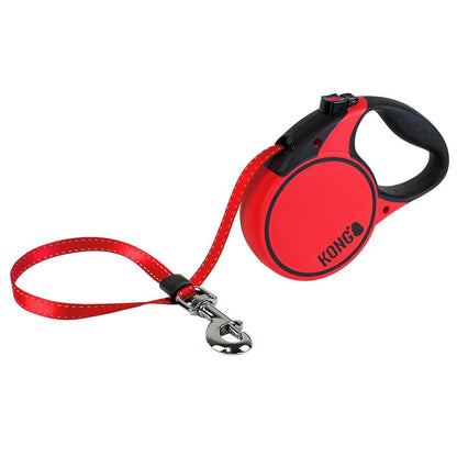 KONG Terrain Retractable Dog Leash – 16 ft Reflective Walking Leash