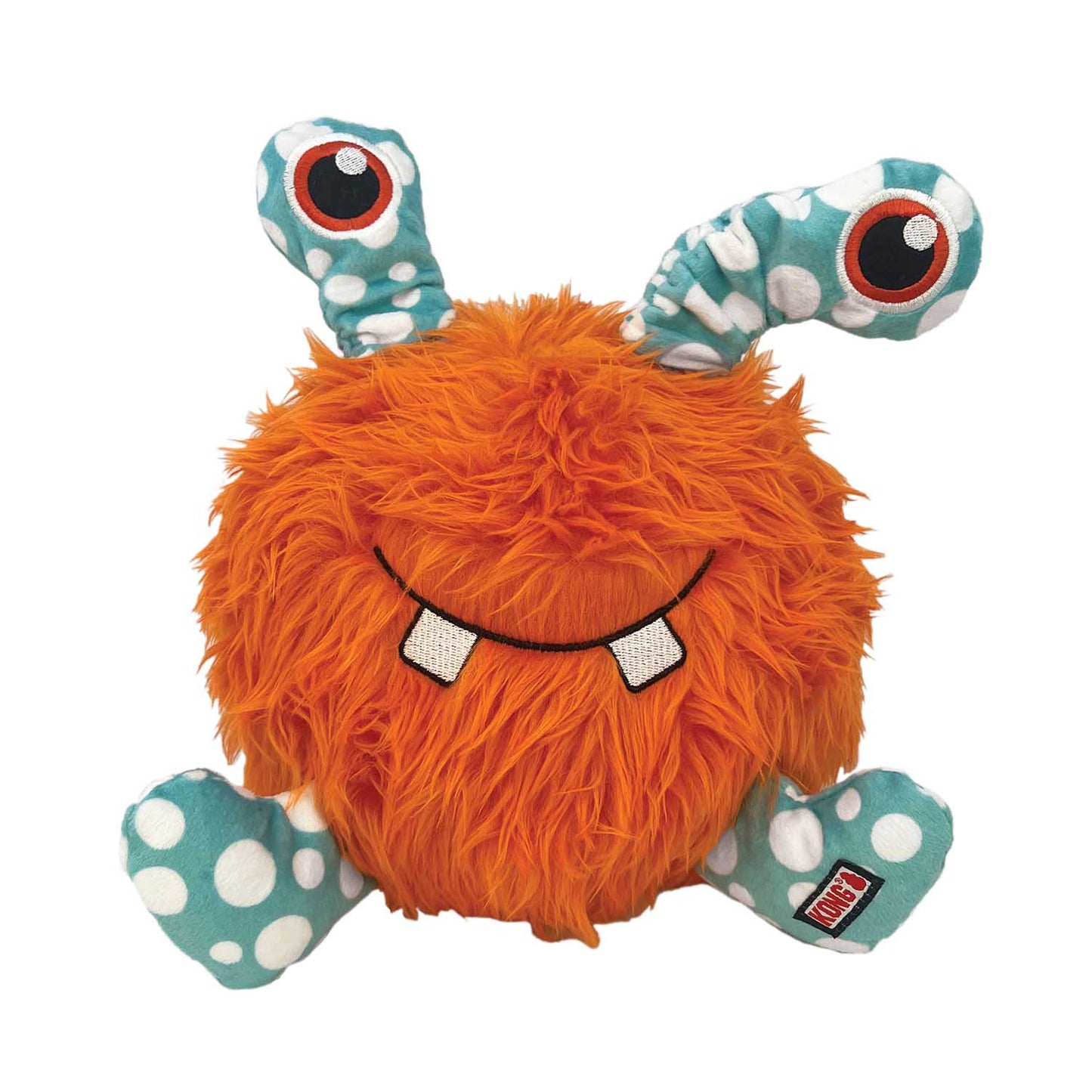 KONG Whipples Dog Toy – XL Squeaky Plush Toy