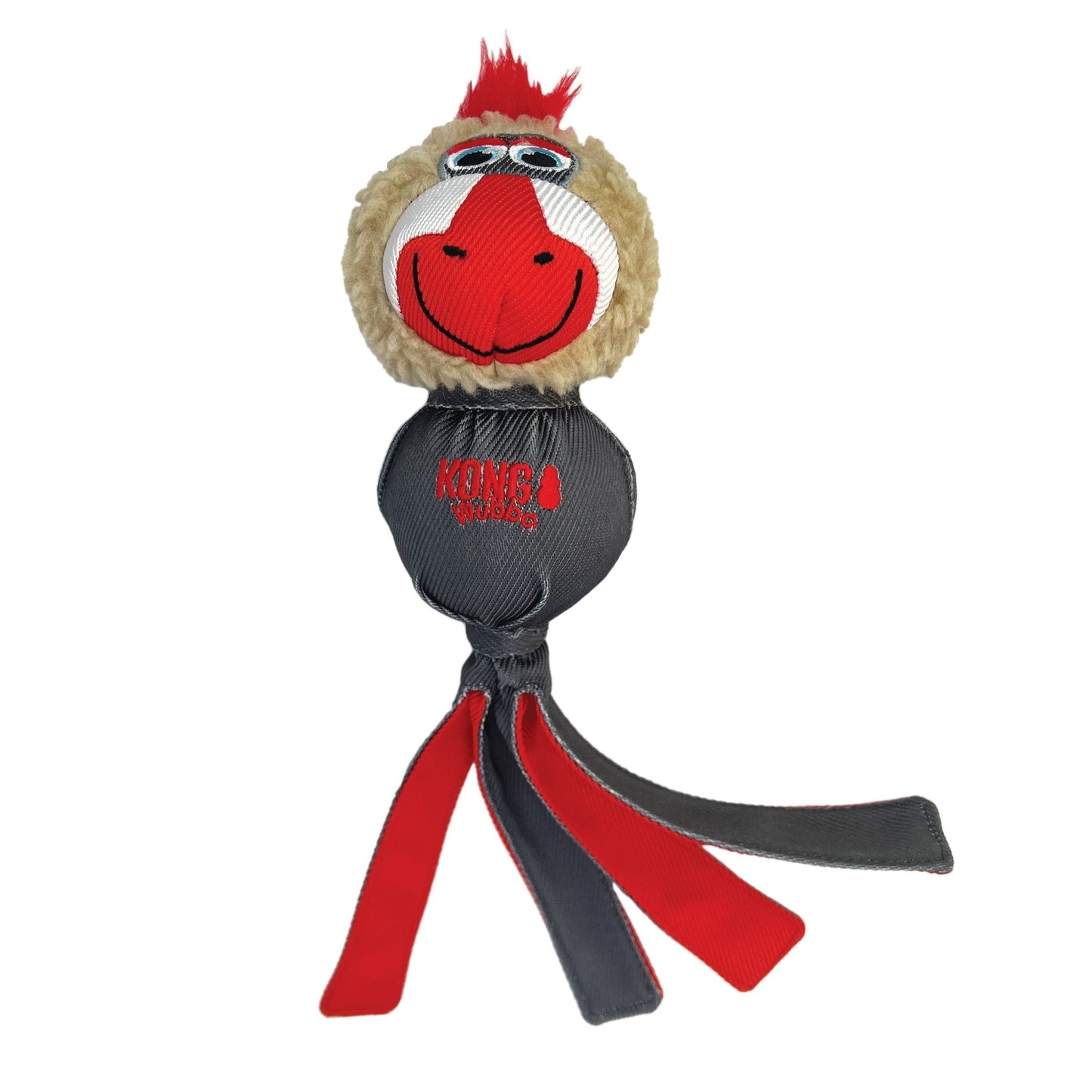 KONG Wubba Zoo Dog Toy – Plush Tug & Shake Toy