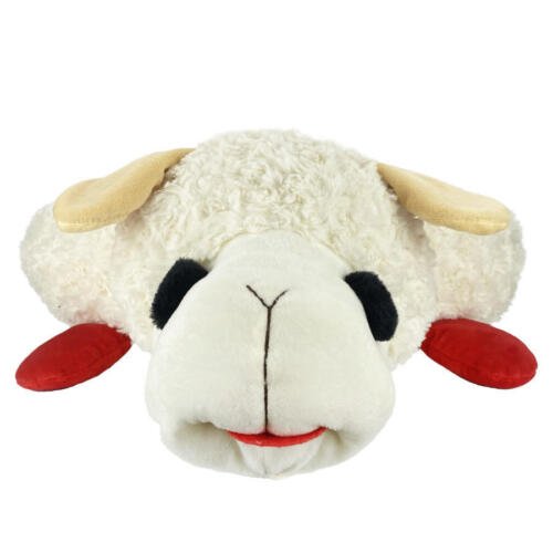 Lamb Chop Dog Bed – 27” Cuddly Round Pet Bed