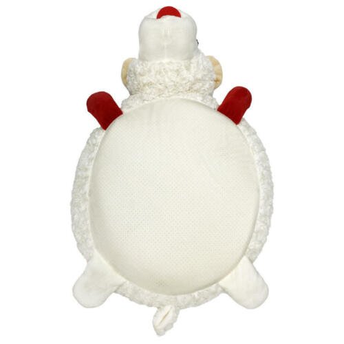 Lamb Chop Dog Bed – 27” Cuddly Round Pet Bed