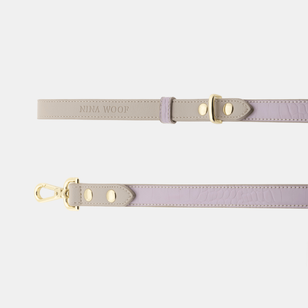 Nina Woof Vegan Leather Dog Leash – 4ft