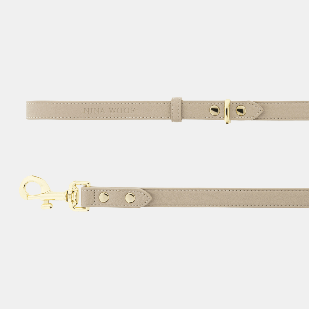 Nina Woof Vegan Leather Dog Leash – 4ft