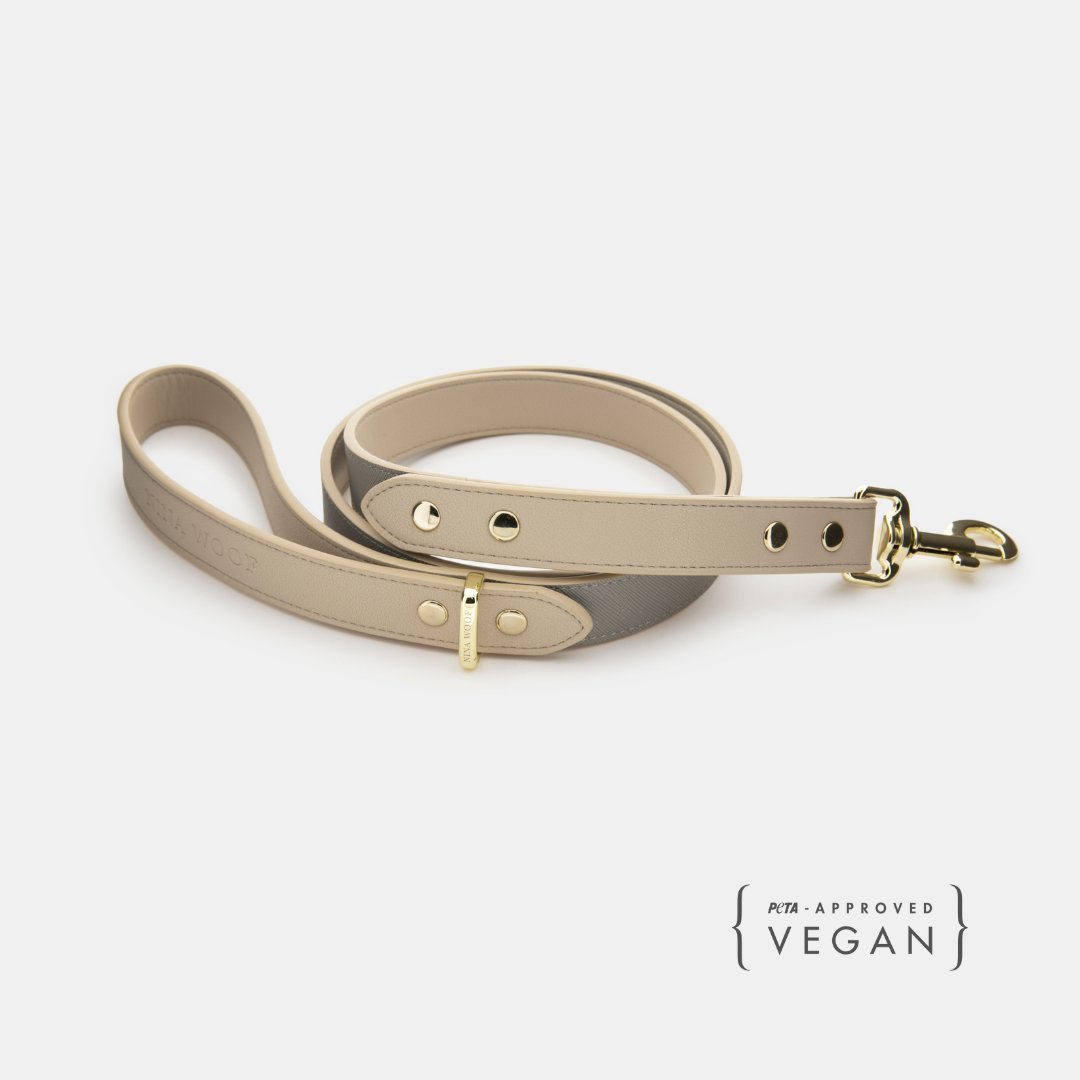 Nina Woof Vegan Leather Dog Leash – 4ft