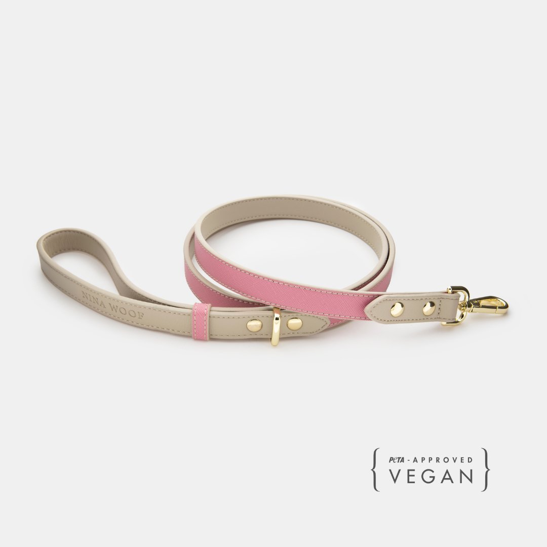 Nina Woof Vegan Leather Dog Leash – 4ft