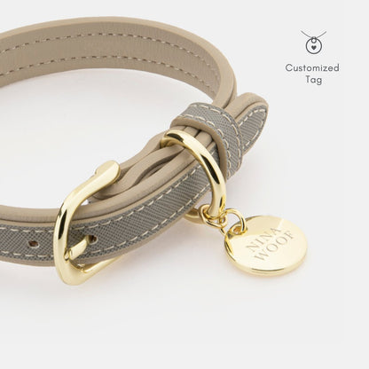 Nina Woof London Dog Collar – Vegan Leather