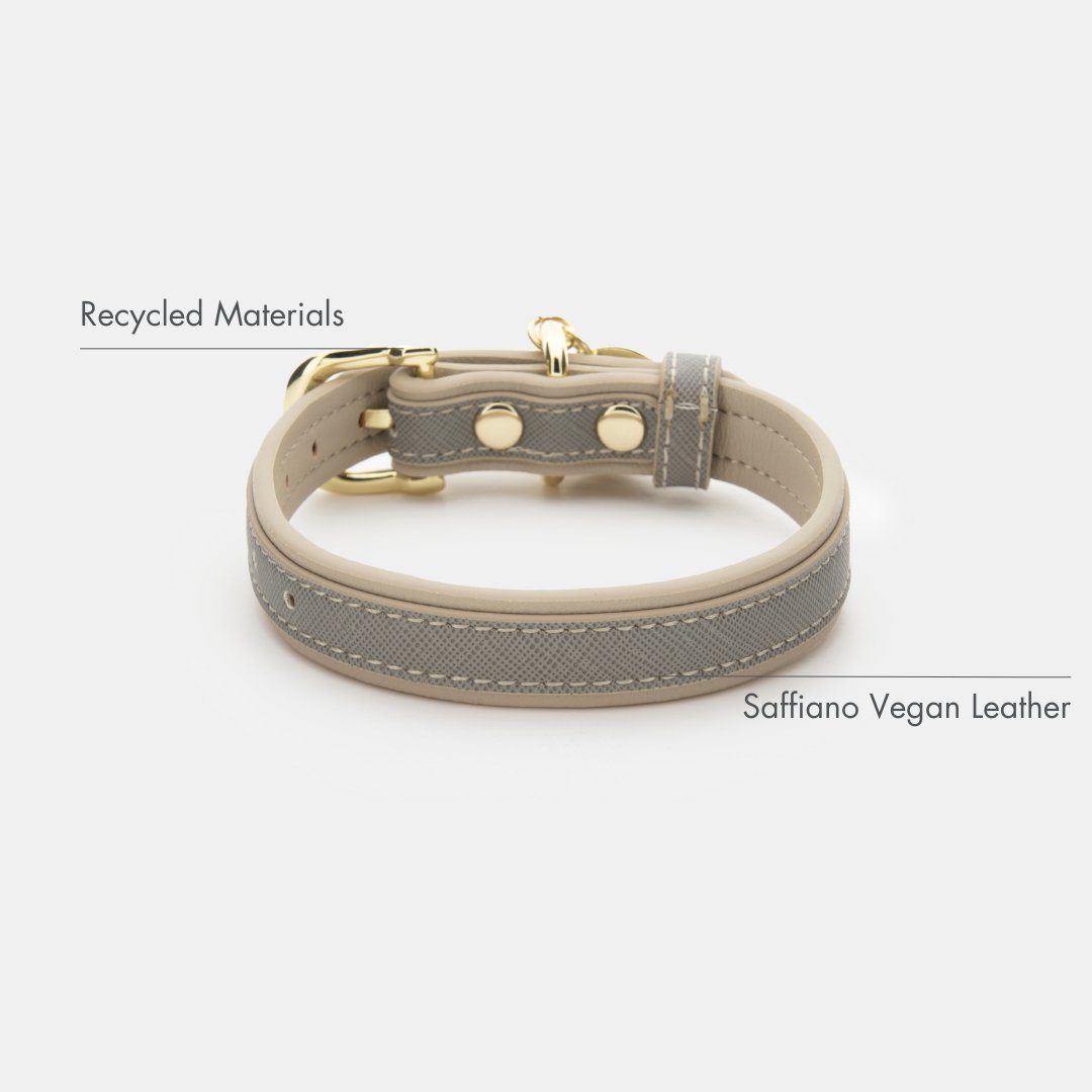 Nina Woof London Dog Collar – Vegan Leather
