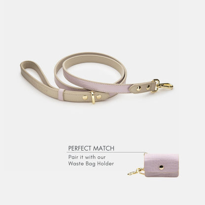 Nina Woof Milan Dog Leash – Vegan Leather, 4ft
