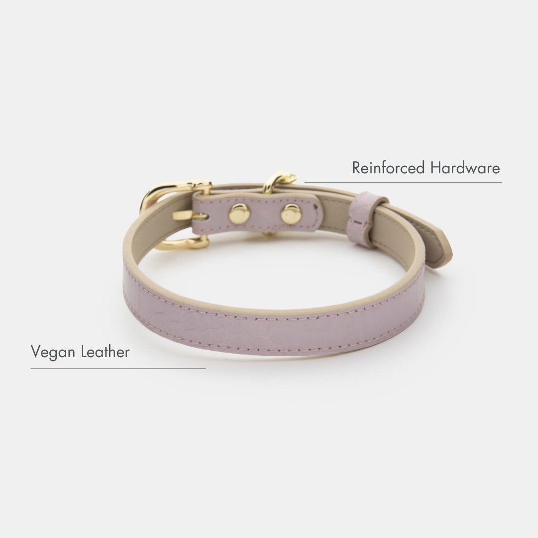 Nina Woof Milan Dog Collar – Vegan Leather