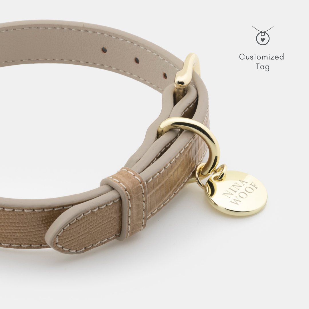 Nina Woof Milan Dog Collar – Vegan Leather