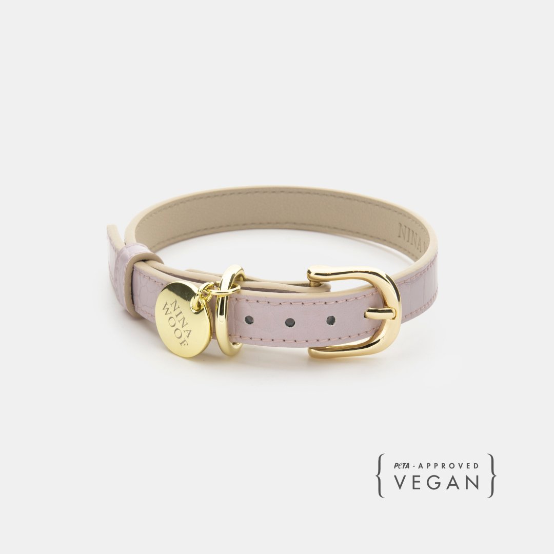 Nina Woof Milan Dog Collar – Vegan Leather