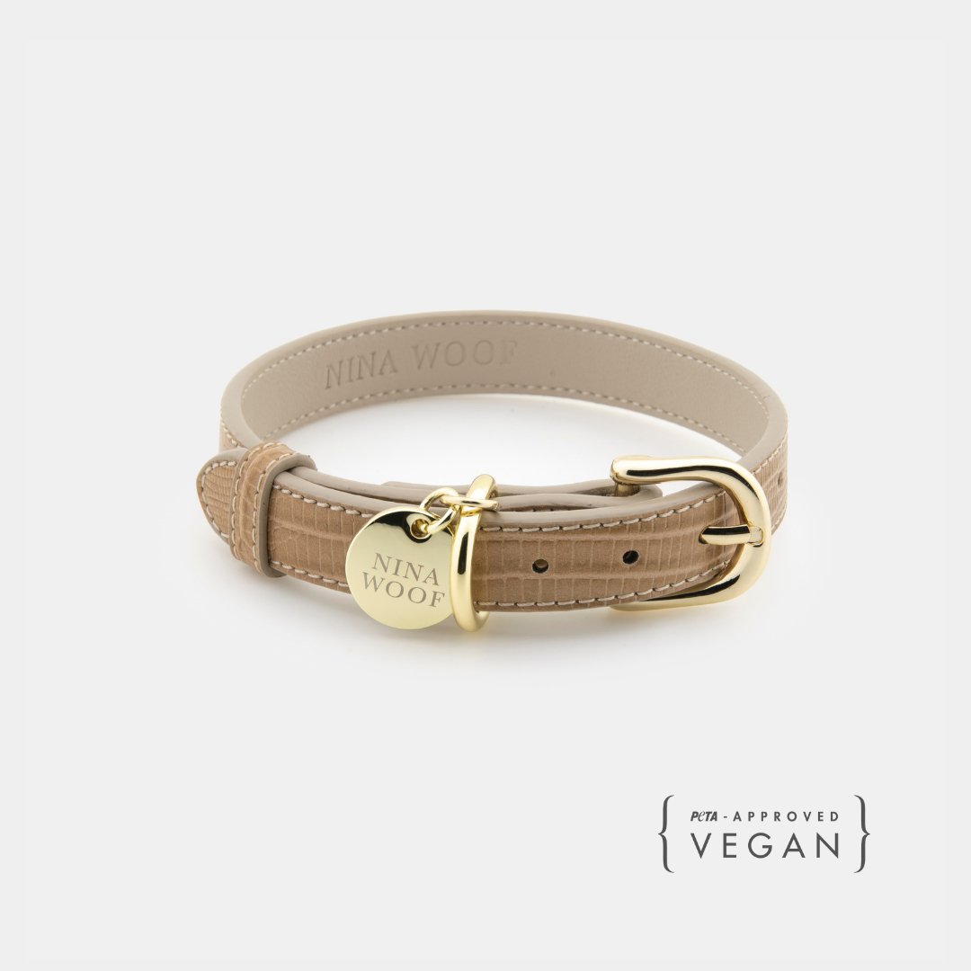 Nina Woof Milan Dog Collar – Vegan Leather