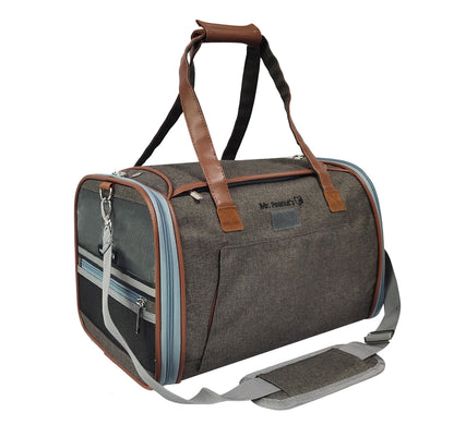 Mr. Peanut’s Gold Series Mini Expandable Pet Carrier – FAA Airline-Friendly Travel Carrier