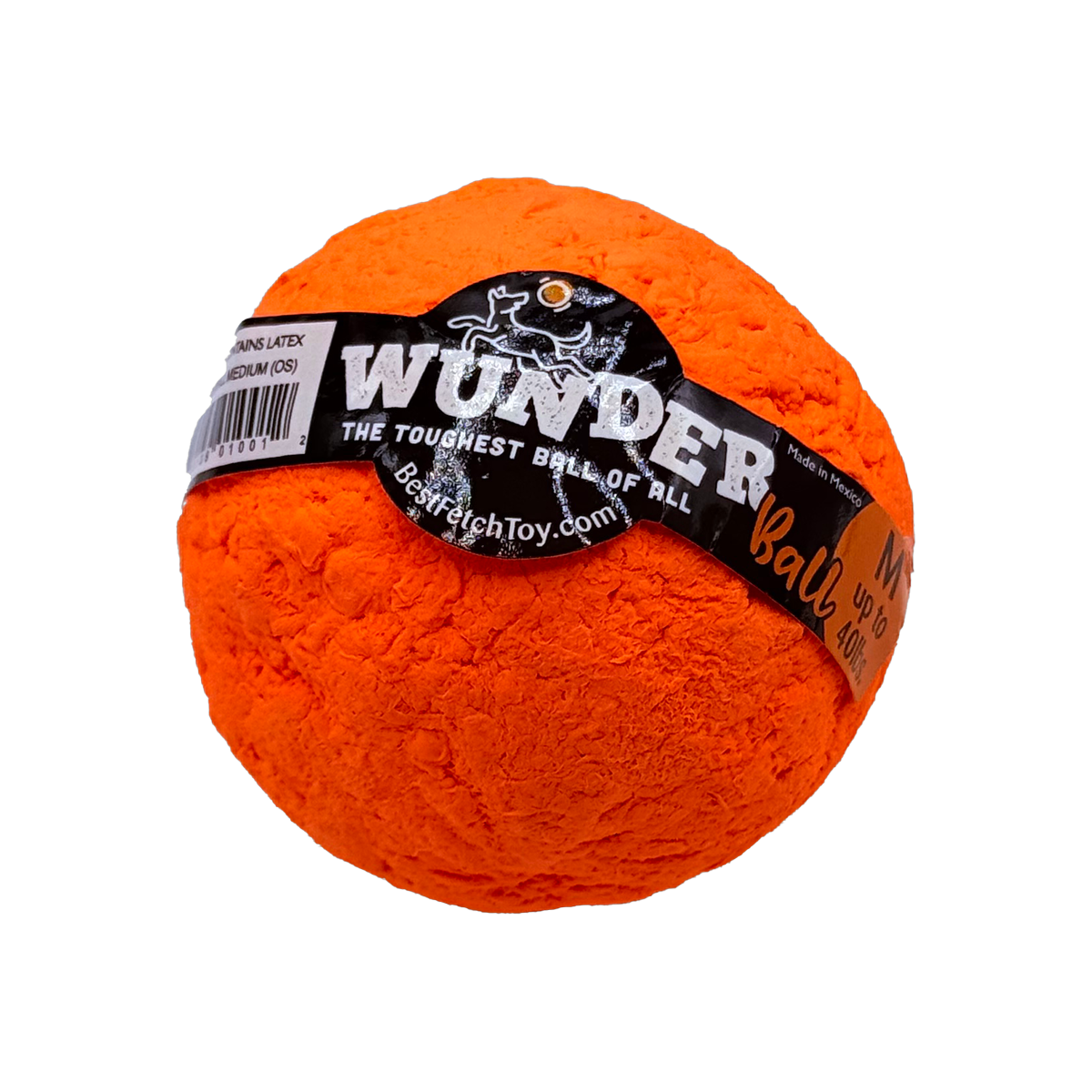 WUNDERball Fetch Toy – Natural Rubber Dog Ball