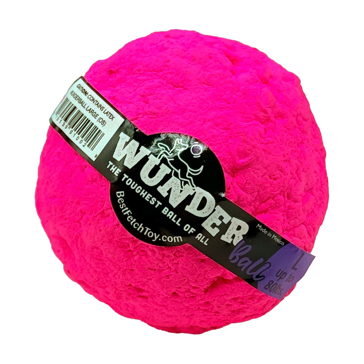 WUNDERball Fetch Toy – Natural Rubber Dog Ball