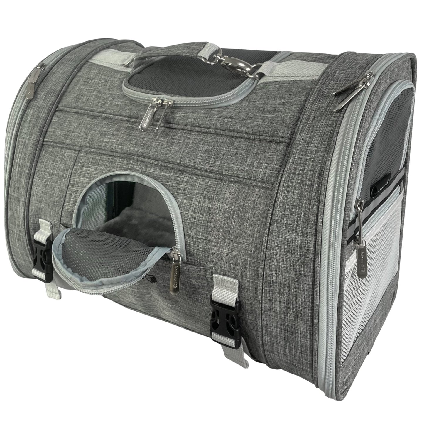 Mr. Peanut’s Monterey Horizontal Backpack Pet Carrier – FAA Airline-Friendly Travel Carrier
