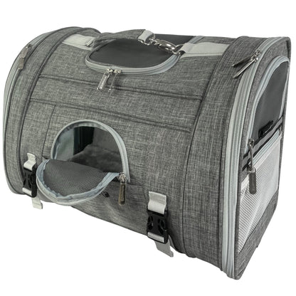 Mr. Peanut’s Monterey Horizontal Backpack Pet Carrier – FAA Airline-Friendly Travel Carrier