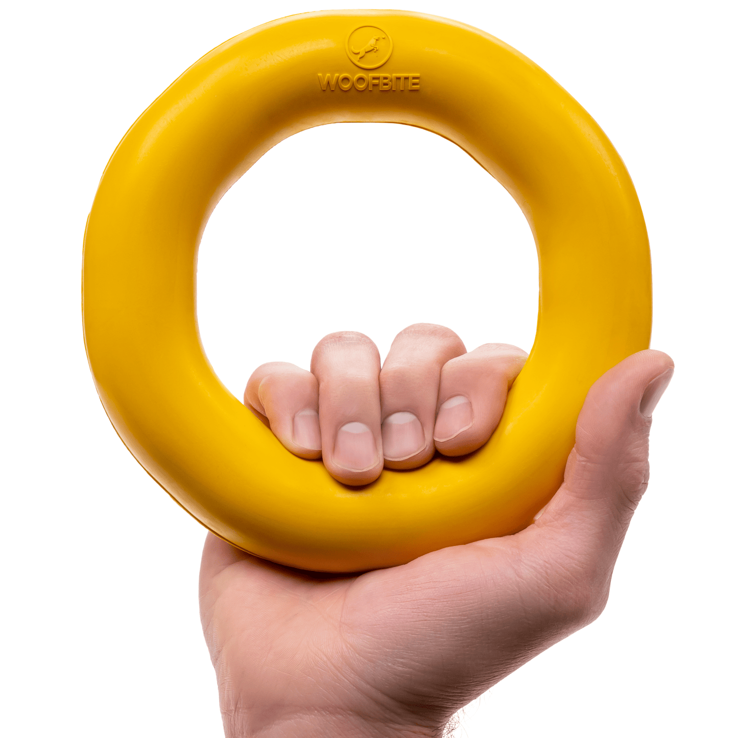 Clutch Ring Dog Toy – Heavy-Duty Rubber Ring for Aggressive Chewers