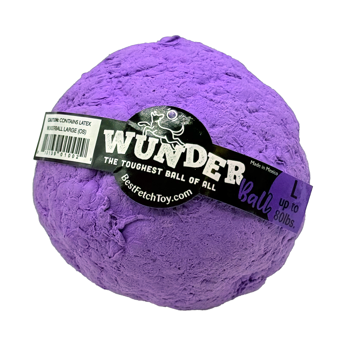 WUNDERball Fetch Toy – Natural Rubber Dog Ball